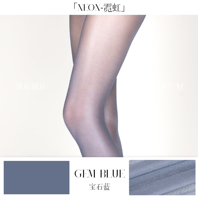 「NEON SEAMLESS & OPEN CROTCH TIGHTS / 霓虹-无缝&开裆 连裤袜」