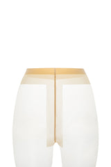 「MINT GUM T-BAND SHEER TIGHTS / 薄荷口香糖超薄T裆连裤袜」