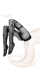 「BAROQUE T-BAND & CROTCHLESS TIGHTS / 巴洛克-T裆&开裆 连裤袜」