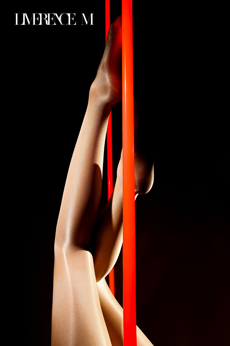 「NEON SEAMLESS & OPEN CROTCH TIGHTS / 霓虹-无缝&开裆 连裤袜」