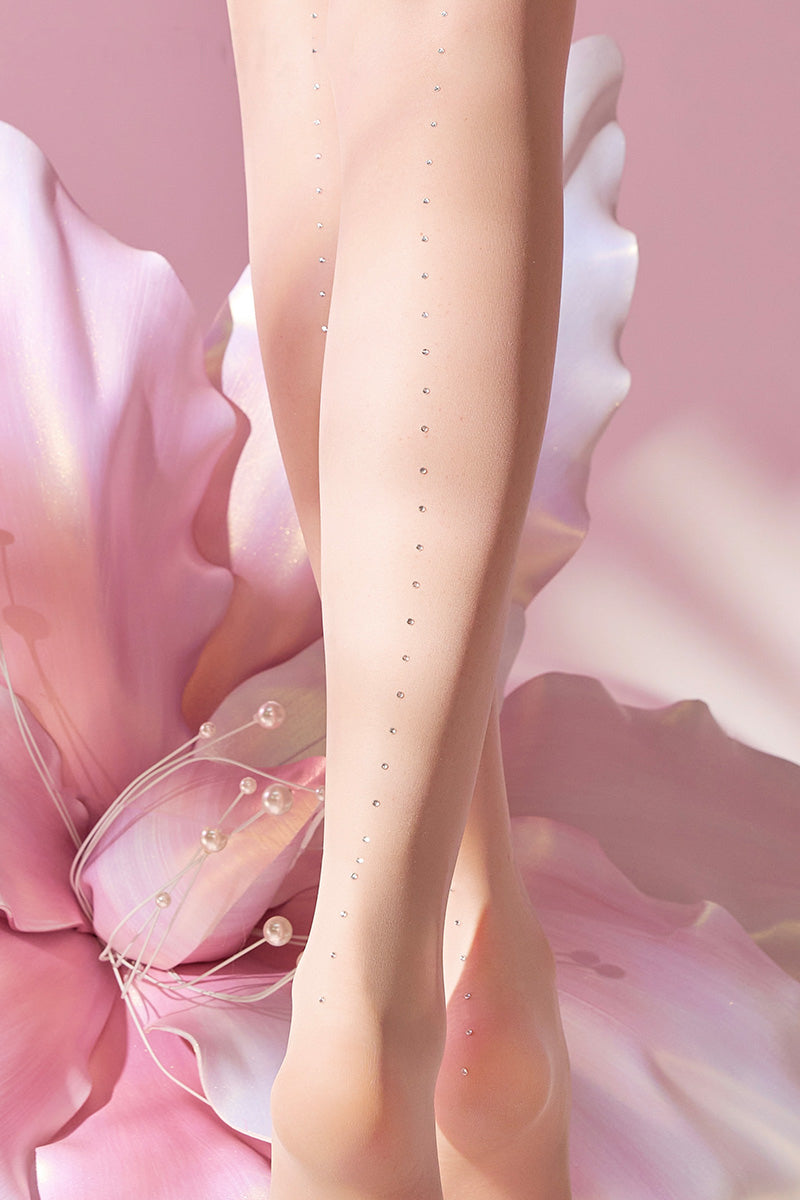 「LOST BLOSSOM DIMON BACK SEAM TIGHTS / 1D绮丽体香袜-竖钻款」