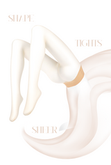 「STELLAR GLOW TIGTHS / 星耀珠光无缝连裤袜」