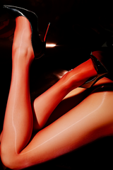 「AURORA CHERRY JELLY TIGHTS / 车厘子果冻无缝开裆连裤袜」