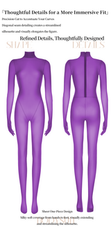 「SHEER BODYSUIT / 蝉翼连体衣」